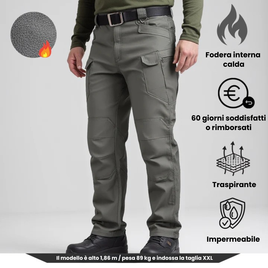 Pantalone MARNO™ Prowork - Impermeabile, Massima Mobilità e Protezione da Lavoro