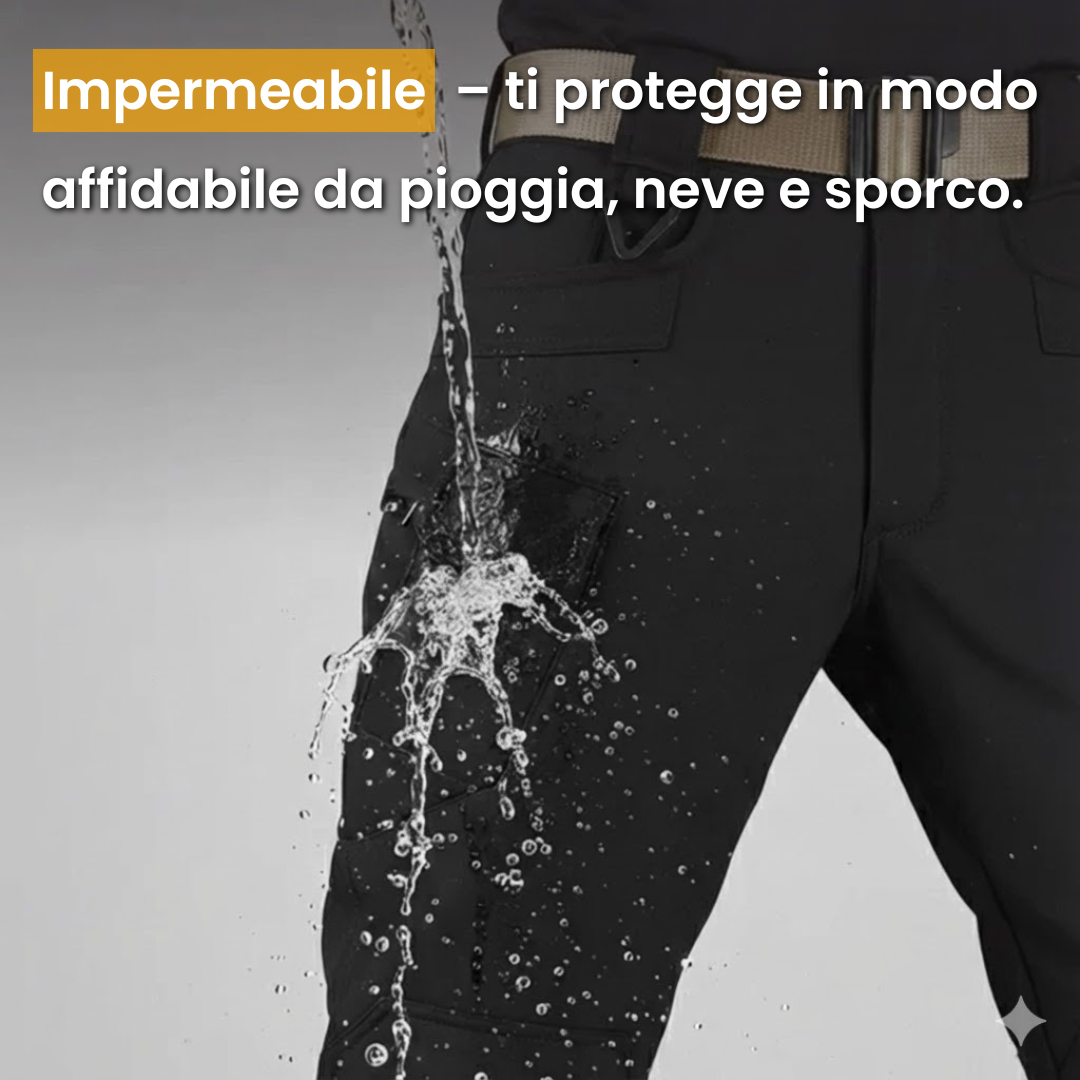 Pantalone ProWork – Impermeabile, Massima Mobilità e Protezione sul Lavoro
