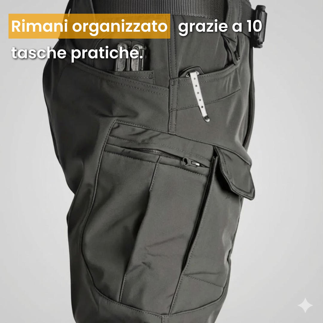 Pantalone ProWork – Impermeabile, Massima Mobilità e Protezione sul Lavoro